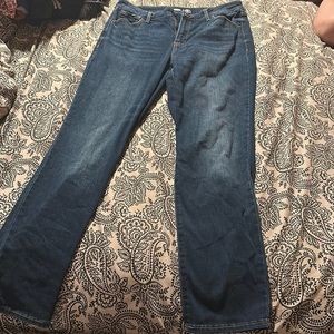 OLD NAVY POWER SLIM STRAIGHT HIGH TISE JEANS